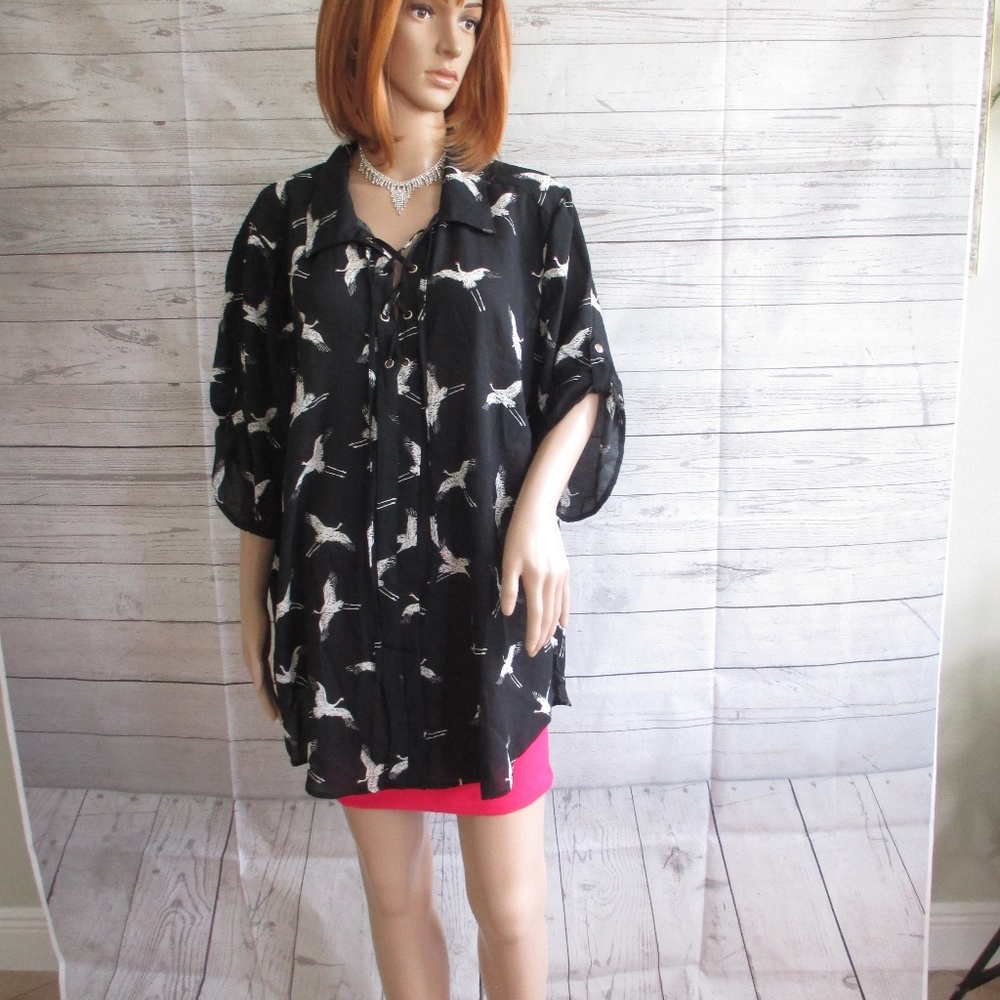 NWT - LOUISE PARIS blouse - sz 2X -$54.